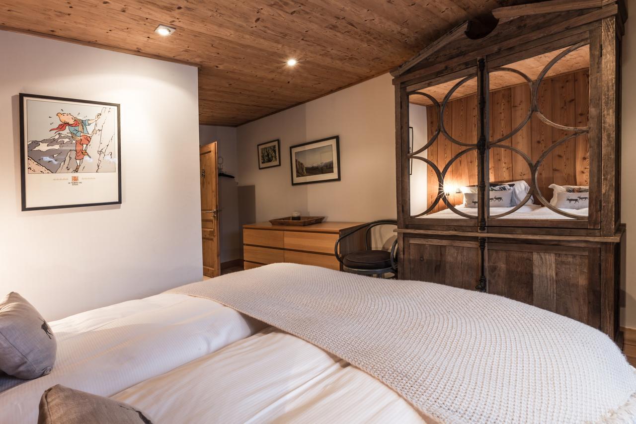 Apartment Au Bon Coin - Luxury Chamonix Hidden Haven, Mont Blanc View, Hot Tub And Garden Eksteriør billede