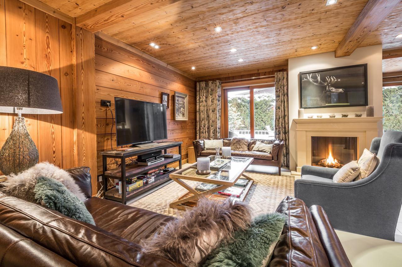Apartment Au Bon Coin - Luxury Chamonix Hidden Haven, Mont Blanc View, Hot Tub And Garden Eksteriør billede